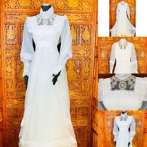 Vintage Edwardian Wedding Gown